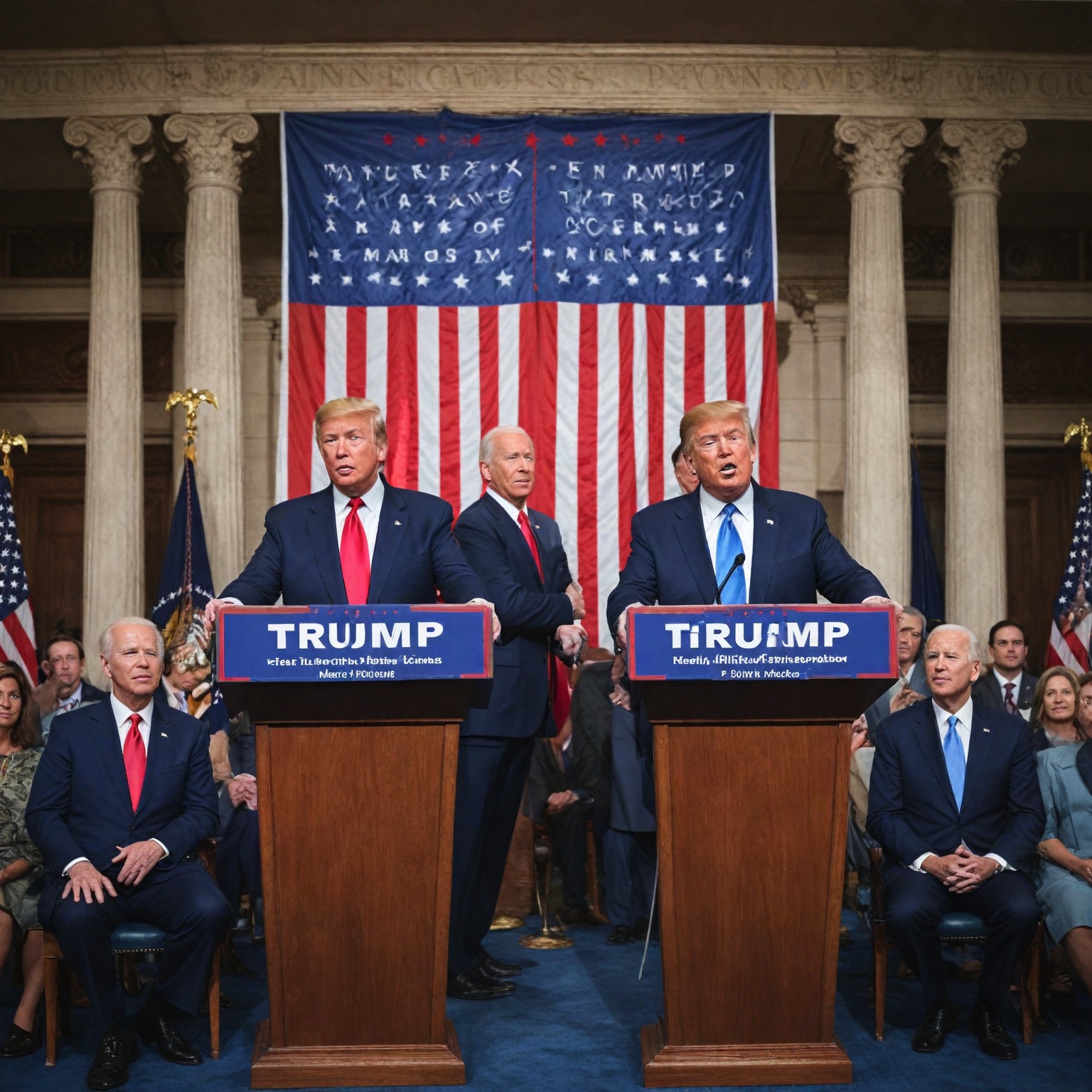 Trump takes credit for 'good parts' of economy, blames 'bad parts' on Biden