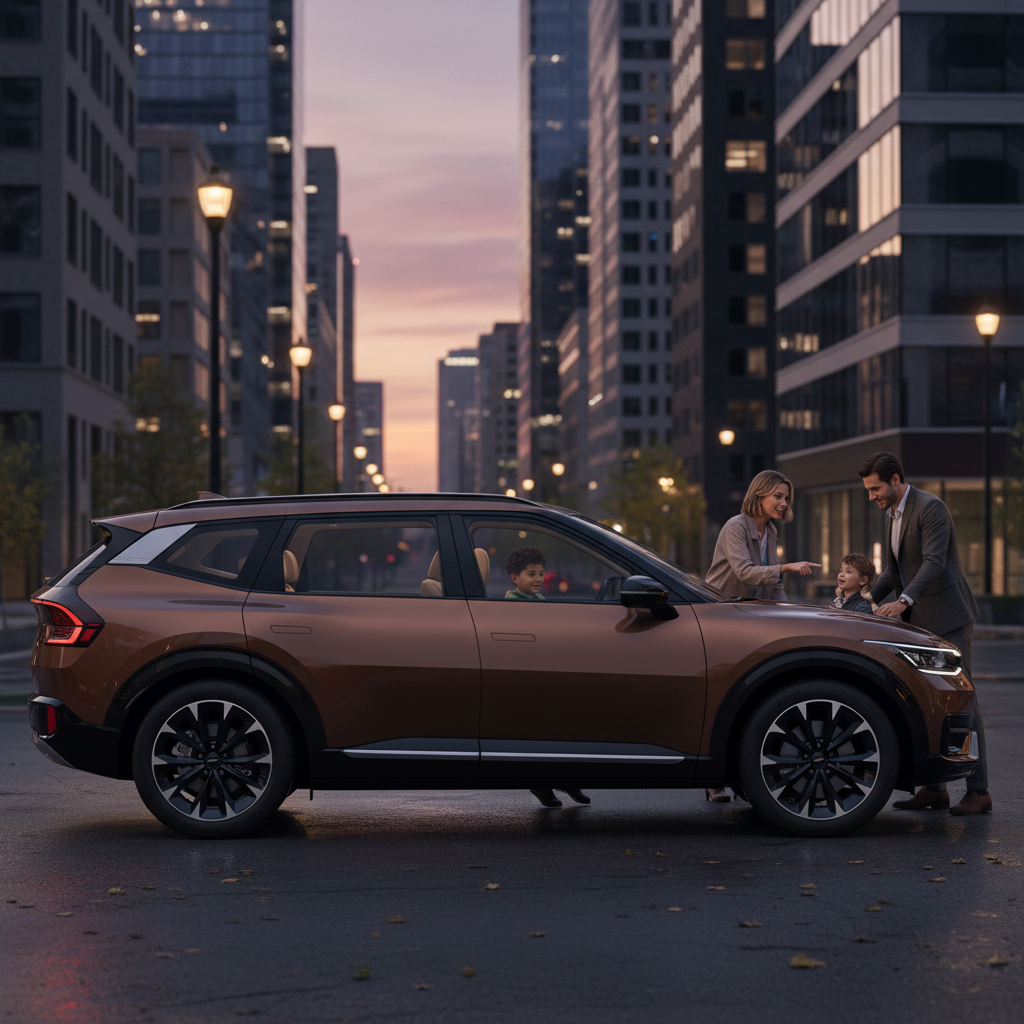 Discover the Thrill of the 2026 Kia EV9 Nightfall Edition: Experience Boosted Torque and Striking Dark Accents!