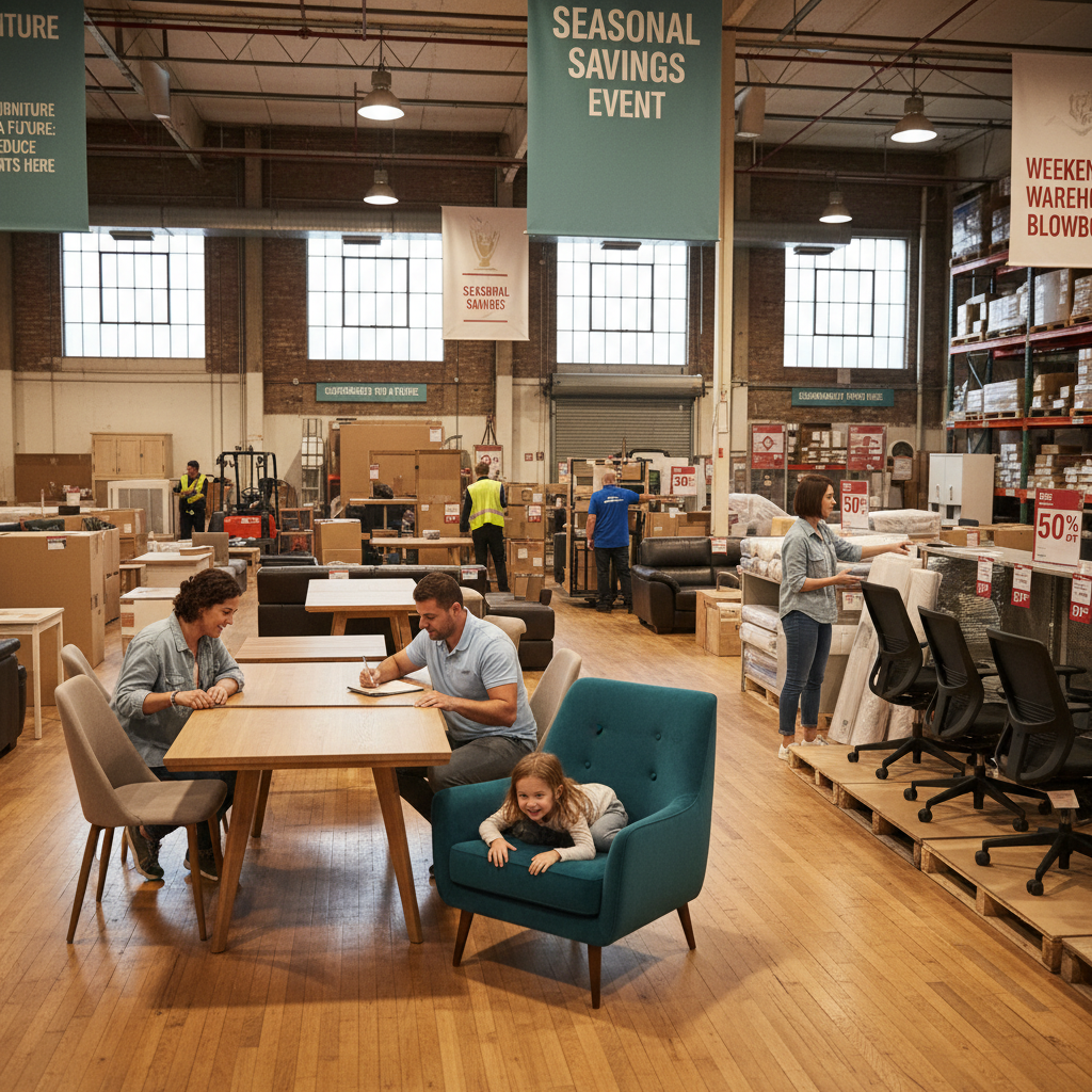 Unlock Massive Savings: 5 Crucial Tips for Shopping at Furniture Liquidation Warehouses!