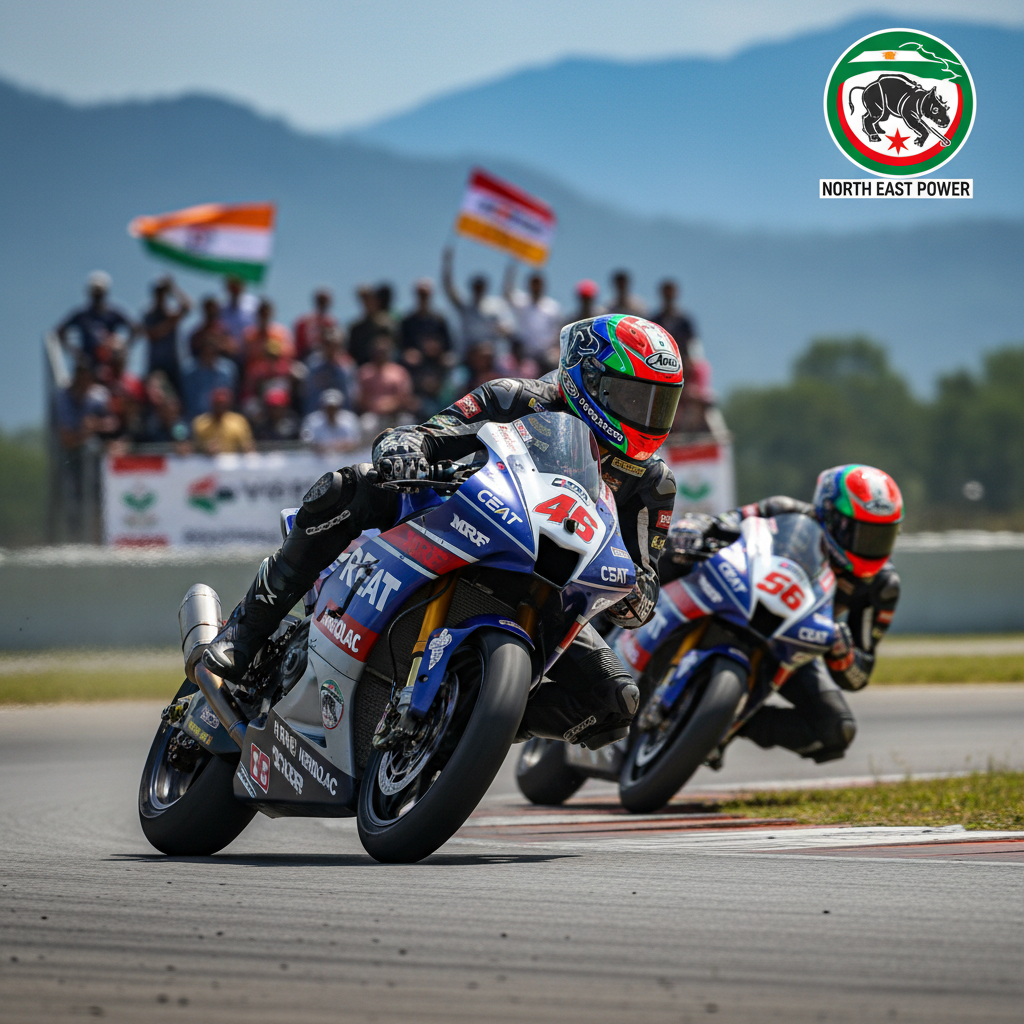 Unleashing Speed: Akash Kalitas Thrilling Debut as the Fastest Motorcyclist in the North East!