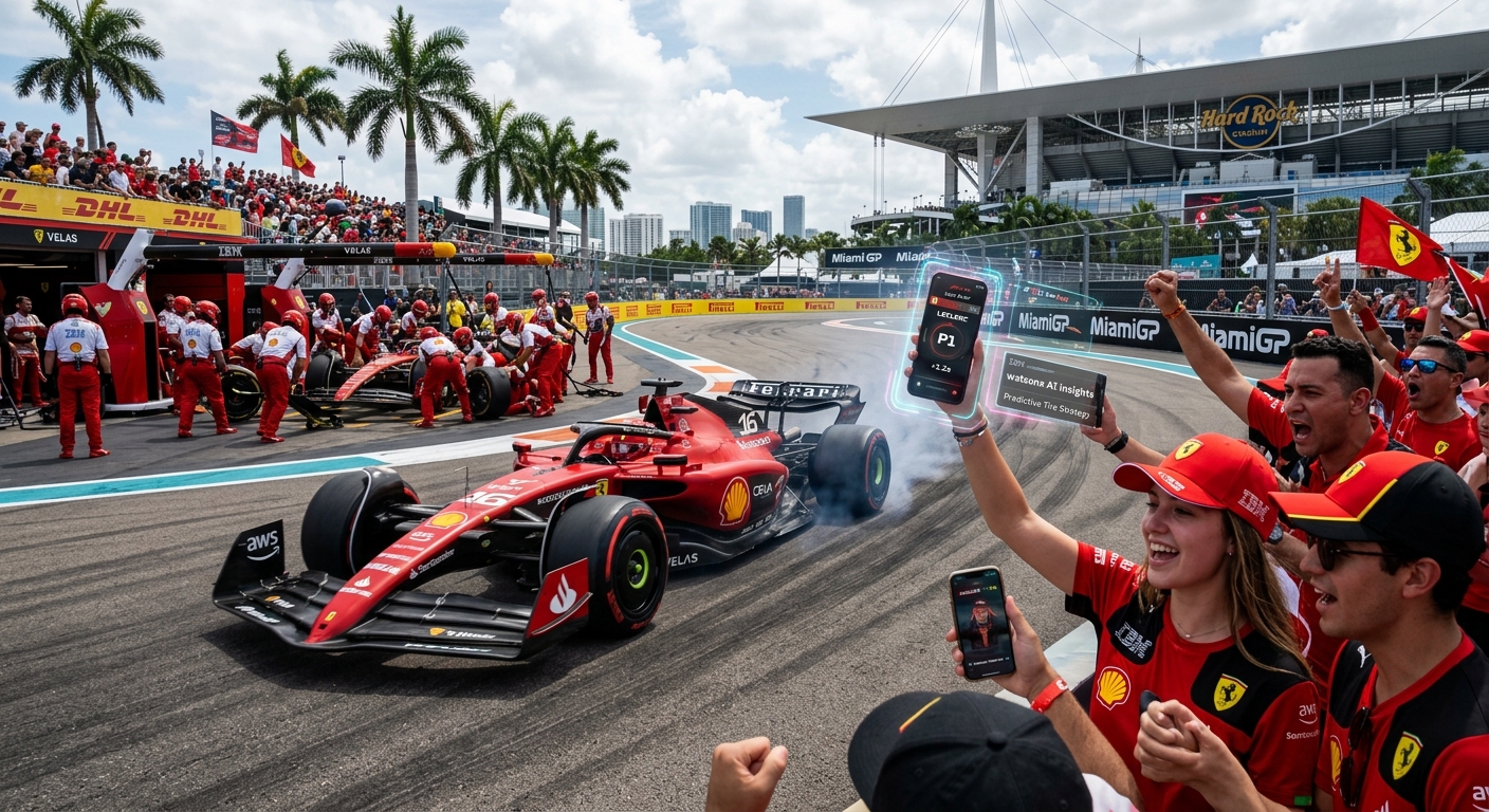 How Ferrari is Harnessing IBMs AI to Cultivate F1 Superfans