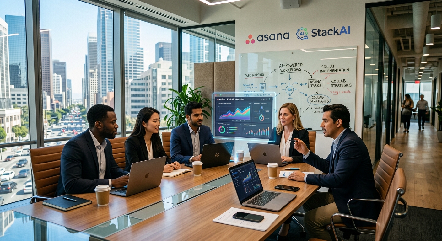Asana Expands Its Horizon with the Acquisition of No-Code Agent-Building Platform StackAI | TechCrunch