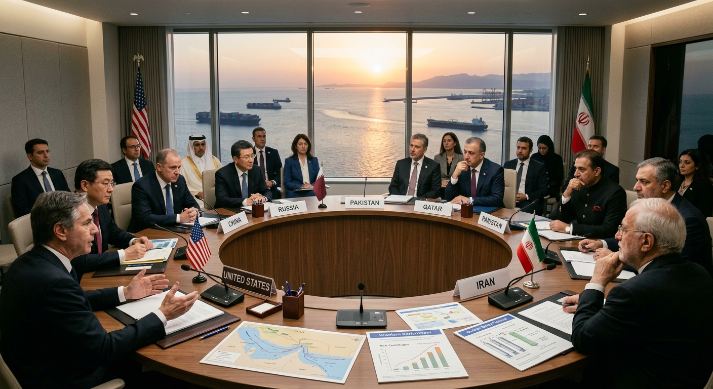 U.S. and Iran Show Signs of Peace Progress, Yet Tensions Linger Over Enriched Uranium and the Strait