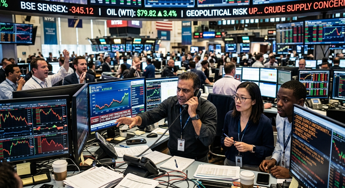 Stock Market Watch: How Middle East Tensions, Oil Prices, and FII Flows Will Shape the Week Ahead