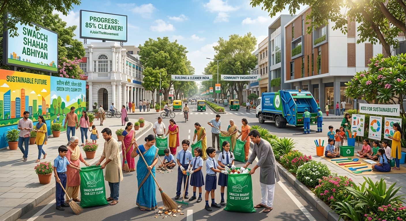 Transforming Urban Landscapes: PMs Bold Vision to Clean Up 50 Cities!
