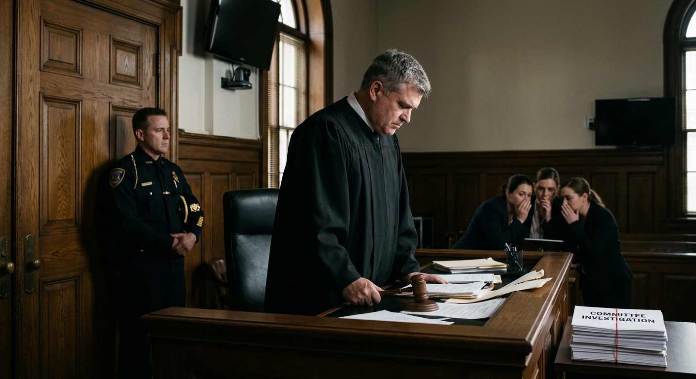 Scandal Unveiled: Federal Judges Secret Affair with High-Ranking Police Officer Revealed!