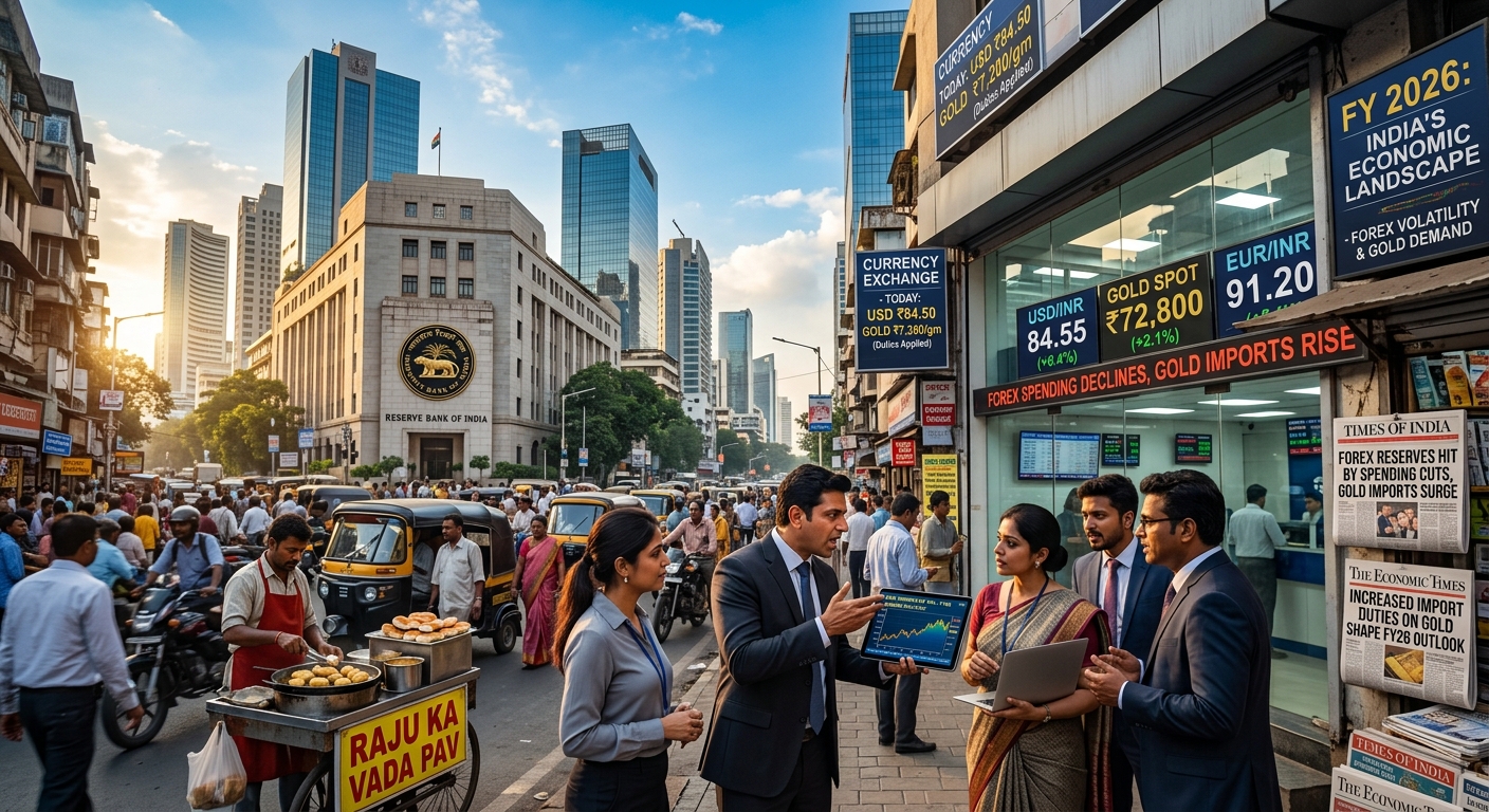 Indians Forex Spending Sees 2% Decline, Hitting $29 Billion in FY26: What This Means for the Economy