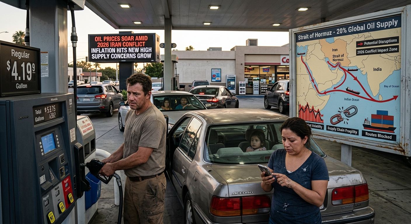 Fueling Worries: The Impact of the Iran Conflict on American Families Wallets