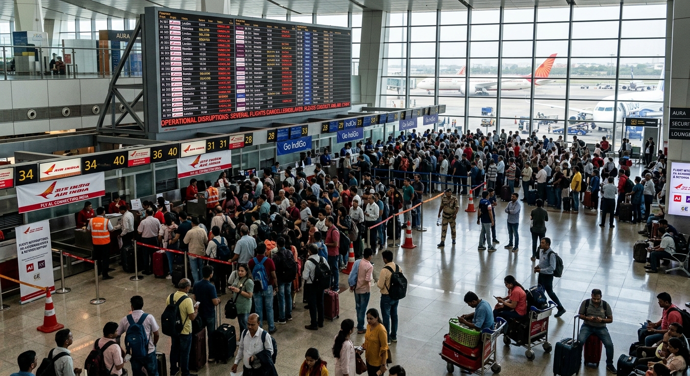 Air India, AI Express, and IndiGo Set to Cut 250 Domestic Flights Daily – What You Need to Know!