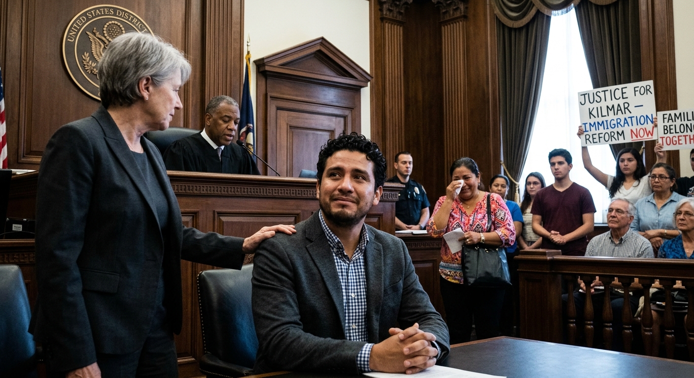 Judge Dismisses Charges Against Kilmar Abrego Garcia, Critiques Trump Era Prosecution Strategy