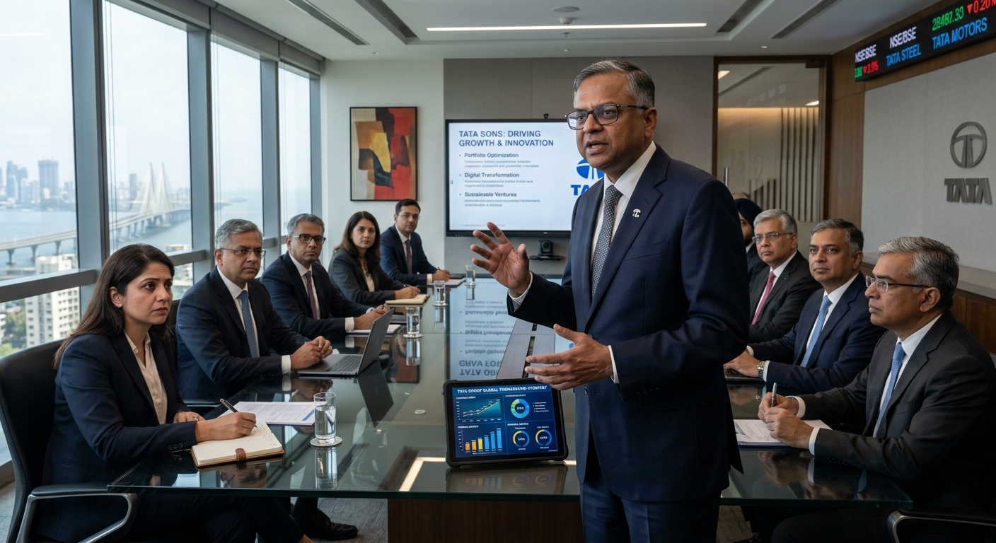 N Chandrasekaran Reveals Bold 3-Year Strategy to Turn Around Losses in Tatas New Ventures!