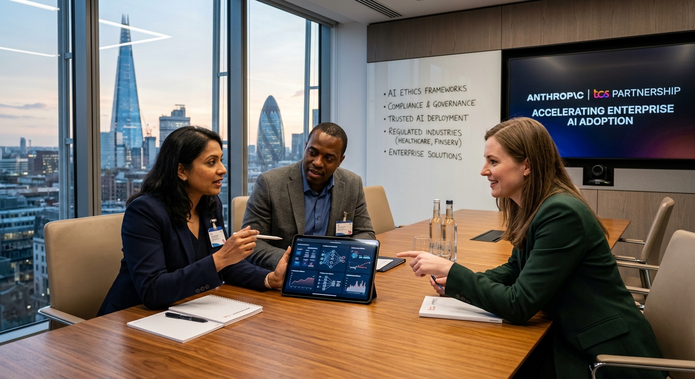 Anthropic Partners with TCS to Elevate Enterprise AI Solutions | TechCrunch