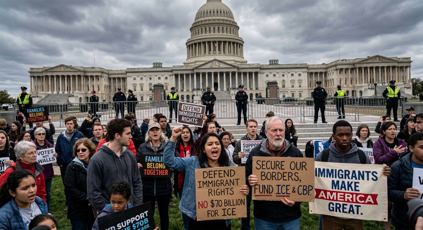 Congress Takes a Bold Step: Approving $70 Billion for ICE and CBP During Trump’s Presidency!