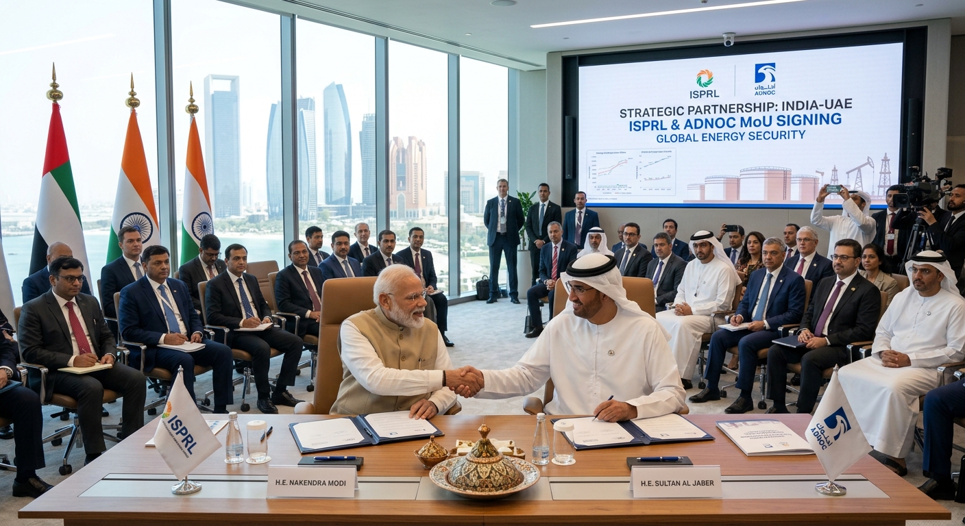 India and UAE Join Forces to Boost Strategic Oil Reserves: Discover the Plans for 30 Million Barrels!