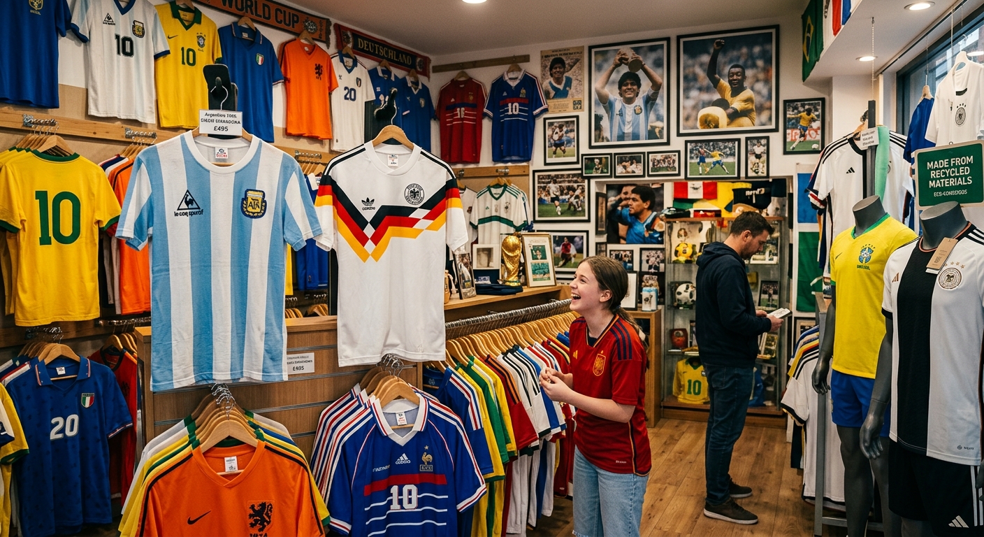 Explore a Captivating Collection of World Cup Jerseys That Celebrate Soccer History!