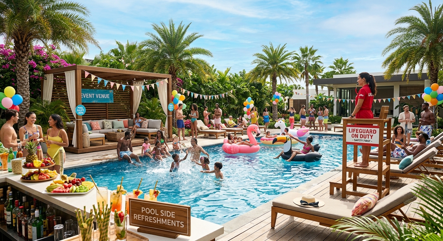 Choose the Ultimate Location for Your Unforgettable Pool Party!