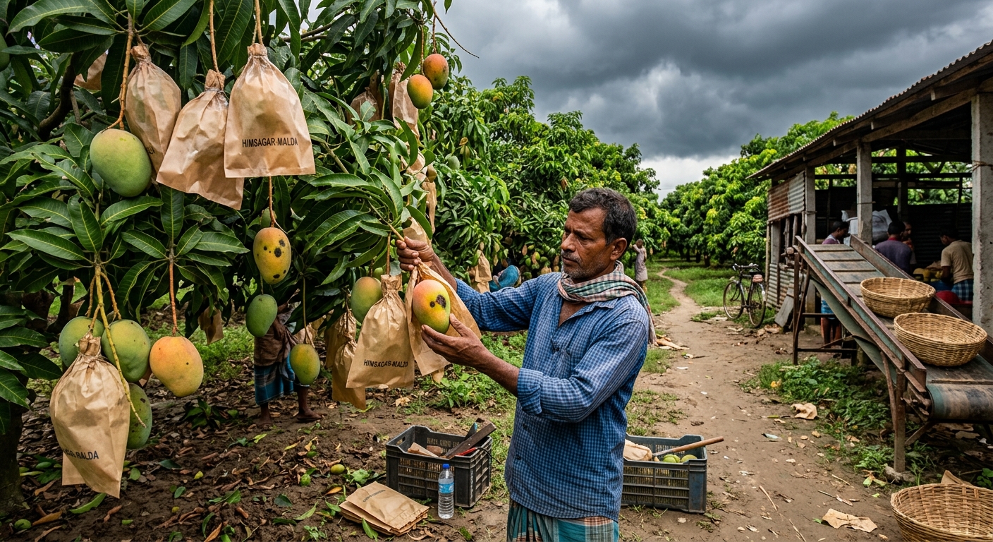 Mango Mayday: How Dark Spots Could Jeopardize Himsagar Export Shipments