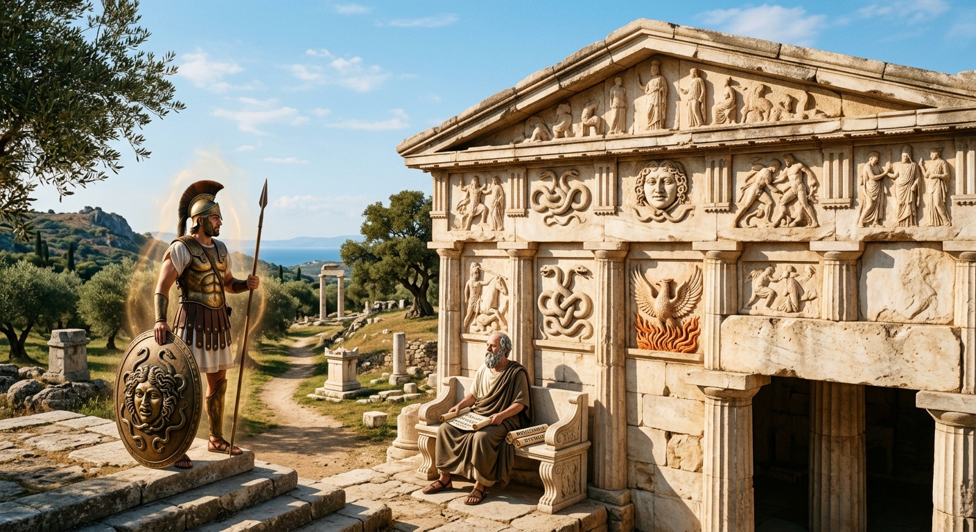 Unveiling the Symbolism in Greek Mythology: Discover the Hidden Meanings Behind the Myths!