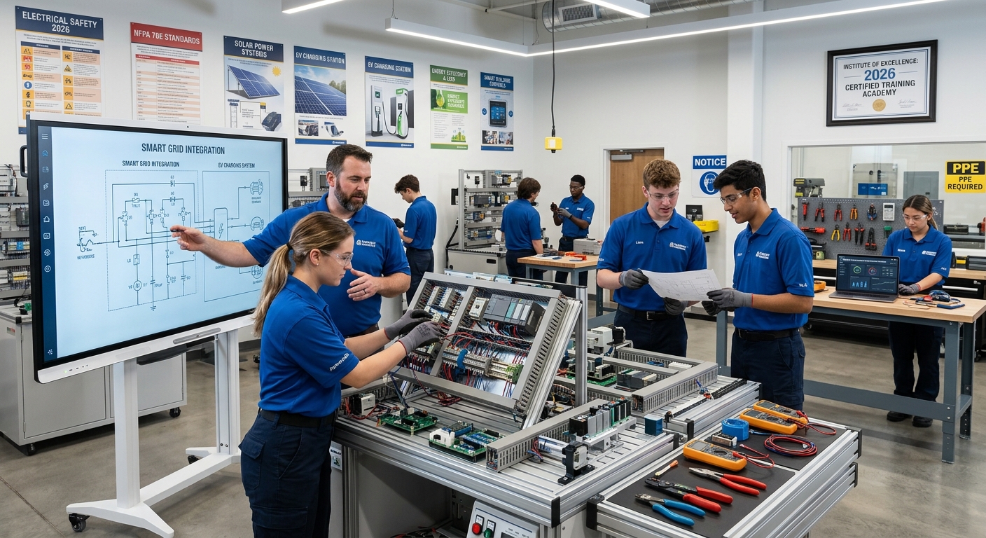 Ihr Ticket zu einer zukunftssicheren Handwerkskarriere: Die Elektriker-Ausbildung 2026!