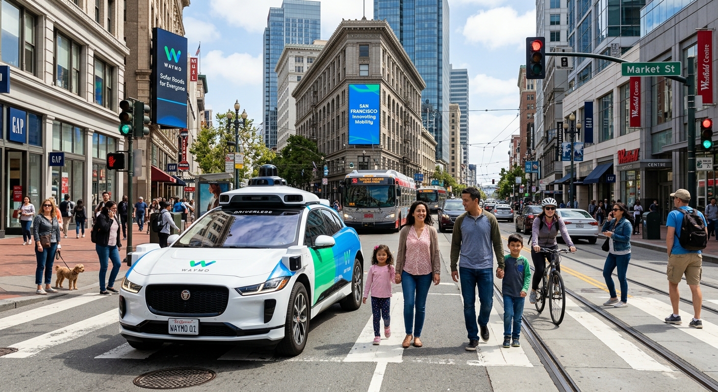 Waymo Unveils Enhanced Benchmark to Compare Robotaxis and Human Drivers | TechCrunch