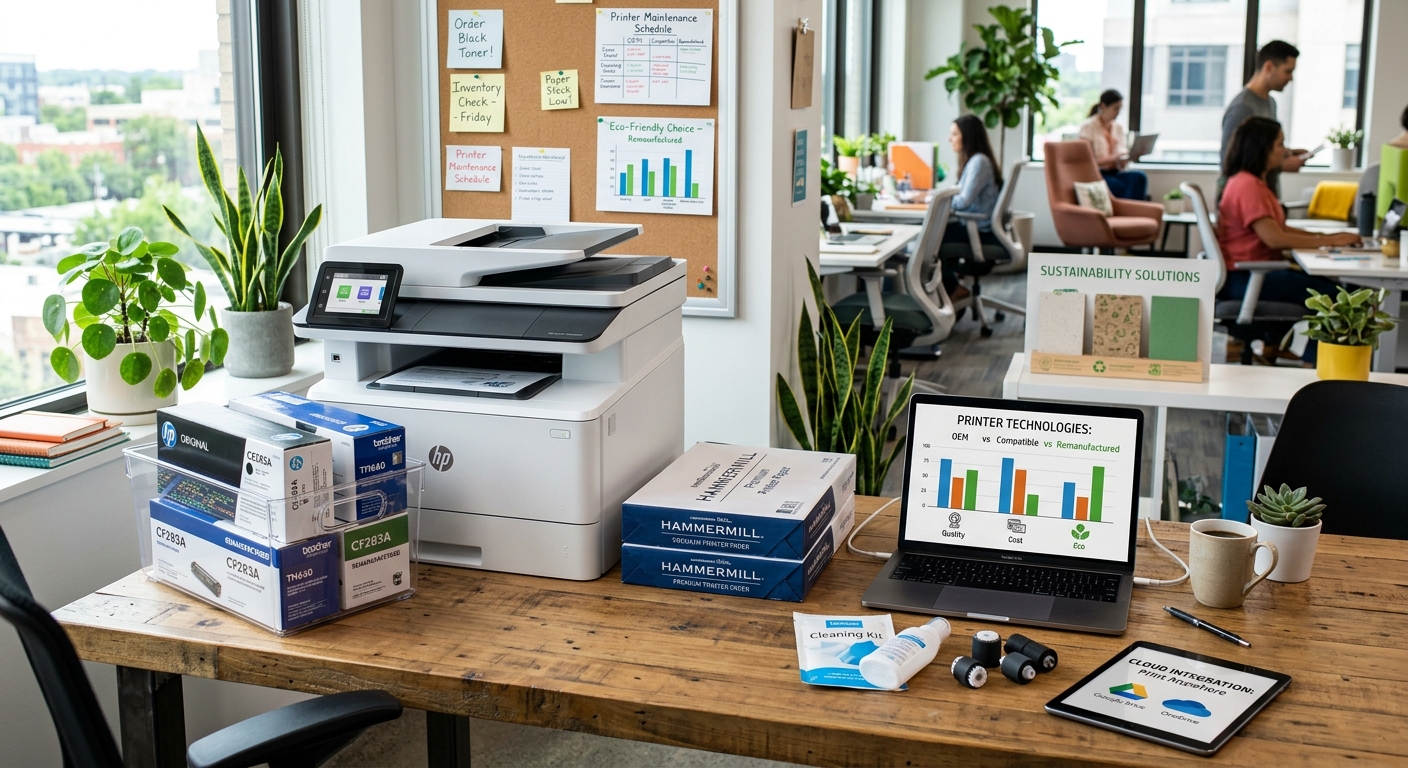Must-Know Tips for Choosing the Best Office Printer Supplies!