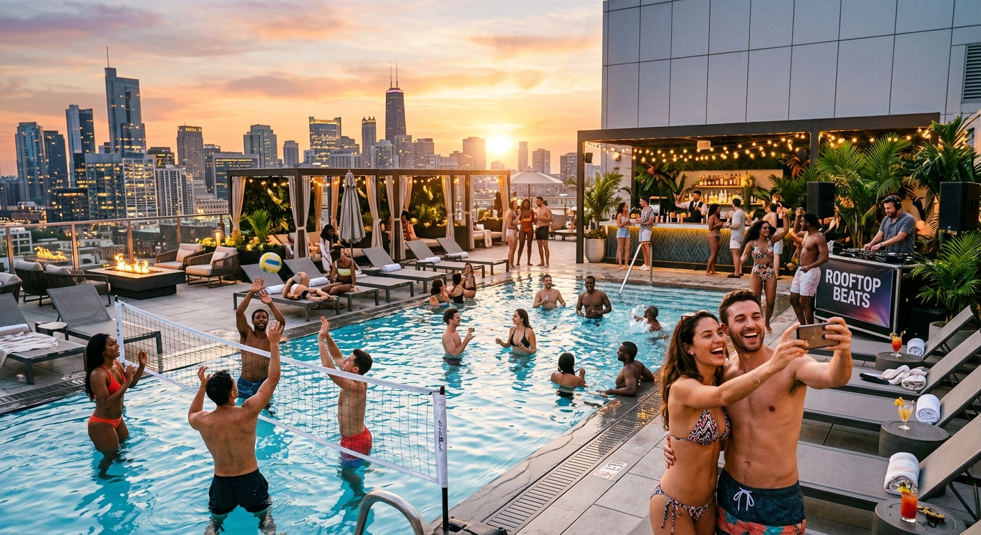 Find the Ideal Location for an Unforgettable Pool Party!