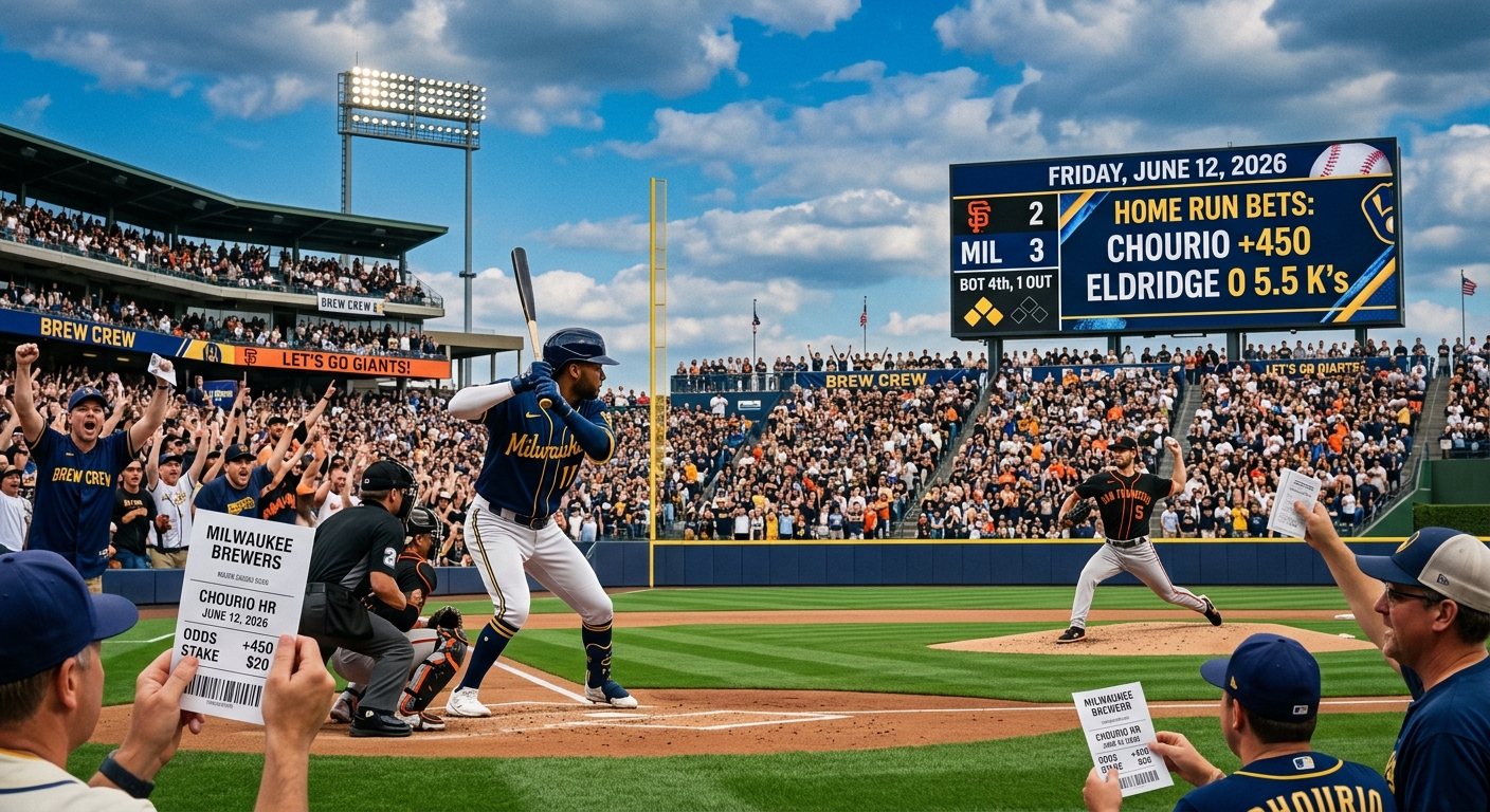 Unlock Big Wins: Top Home Run Bets for June 12, 2026 – Featuring Chourio and Eldridge!