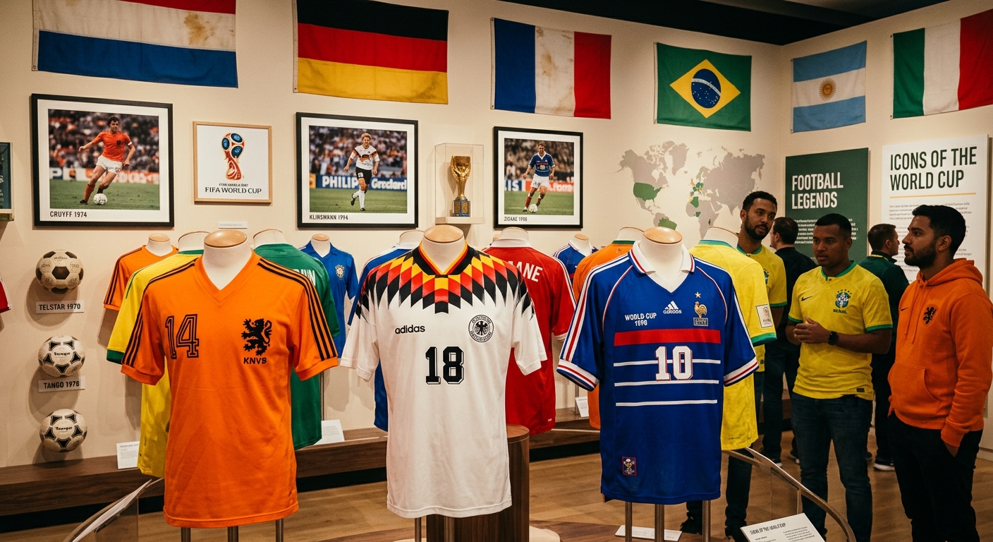 Dive Into Soccer History with Our Stunning Collection of World Cup Jerseys!