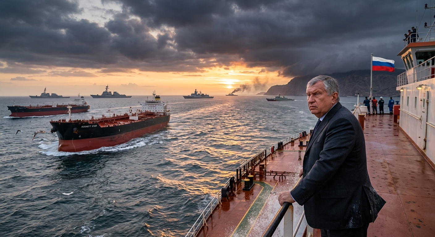 Sechin Claims U.S. Companies Are Cashing In on the Closure of the Strait of Hormuz
