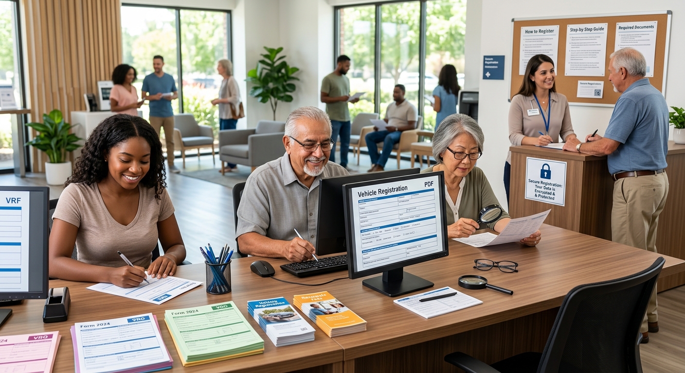 Unlock Hassle-Free Vehicle Registration with Easy Printable Forms!