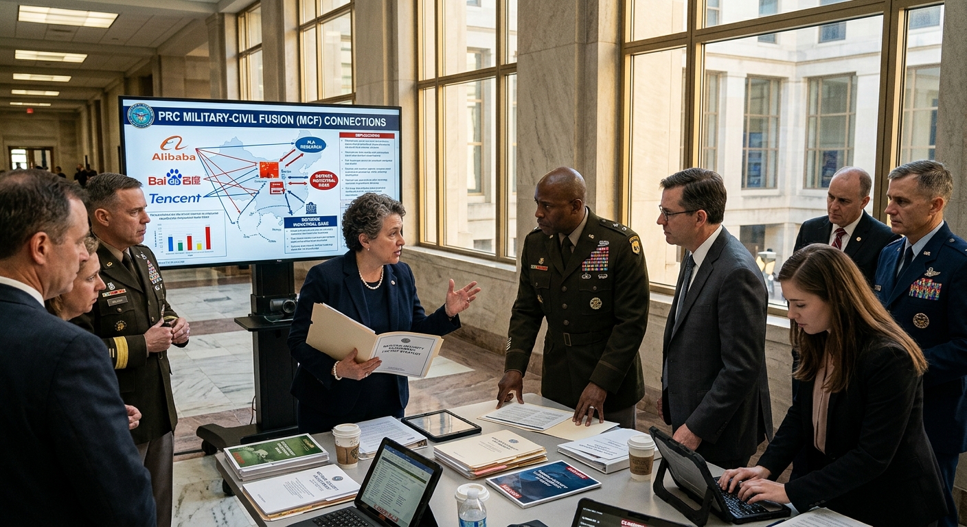 Pentagon Broadens Its Scope: Alibaba and Baidu Join the List of Military-Linked Chinese Firms