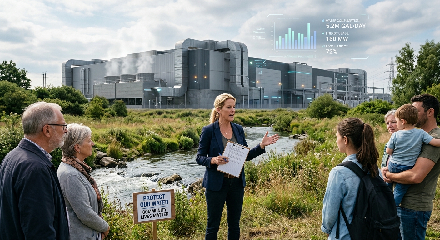 Erin Brockovich Challenges the Secrets of Data Centers: A Deep Dive with TechCrunch