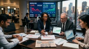 Investors Seek Shelter: The Rising Popularity of Bond Funds as Nasdaq QQQ Dips